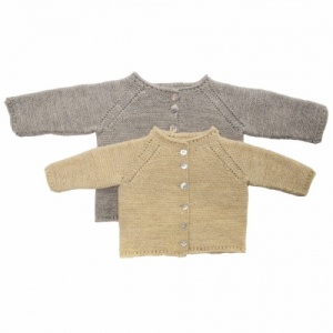 Isager knitting pattern for babies - Carl and Caroline